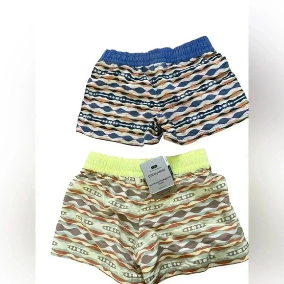 Bundle PATAGONIA COSTA RICA BAGGIES SHORTS GIRLS Bundle 2 Pair Size Girls Large - Picture 2 of 11